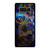 TIME LORD WRITING GOLD BLUE Samsung Galaxy Note 8 Case Cover