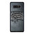 SAN ANTONIO SPURS METAL LOGO Samsung Galaxy Note 8 Case Cover