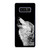 ROAR WHITE WOLF Samsung Galaxy Note 8 Case Cover