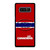 MONTREAL LES CANADIENS STRIPED LOGO Samsung Galaxy Note 8 Case Cover