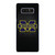 MICHIGAN WOLVERINES METAL LOGO Samsung Galaxy Note 8 Case Cover