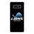 DETROIT LIONS BLACK Samsung Galaxy Note 8 Case Cover