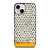 MUSTARD POLKADOTS PATTERN iPhone 13 Mini Case Cover