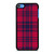 RED BLUE TARTAN PLAID PATTERN iPod Touch 7 Case