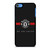 MANCHESTER UNITED BLACK iPod Touch 7 Case