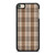 BROWN PLAID PATTERN iPod Touch 6 Case