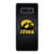 IOWA HAWKEYES METAL LOGO Samsung Galaxy Note 8 Case Cover