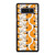 ORANGE FOX PATTERN Samsung Galaxy Note 8 Case Cover