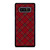 RED TARTAN CROSS PLAID Samsung Galaxy Note 8 Case Cover