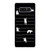 SLOTH KOALA STRIPE Samsung Galaxy Note 8 Case Cover