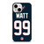 HOUSTON TEXANS JAMES WATT 99 iPhone 13 Mini Case Cover