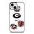 GEORGIA BULLDOGS UGA FOOTBALL iPhone 13 Mini Case Cover