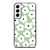 GREEN RETRO FLORAL PATTERN Samsung Galaxy S22 Case Cover