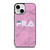 FILA SPORT PINK MARBLE LOGO iPhone 13 Mini Case Cover