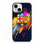 FC BARCELONA ART LOGO iPhone 13 Mini Case Cover
