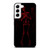 RED SKELETON HEARTBREAKING Samsung Galaxy S22 Case Cover