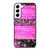 VICTORIA'S SECRET PINK FLORAL Samsung Galaxy S22 Case Cover