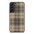BROWN TARTAN PLAID PATTERN Samsung Galaxy S22 Plus Case Cover