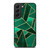 EMERALD AND COPPER GEOMETRIC PATTERN Samsung Galaxy S22 Plus Case Cover