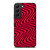 WAVY RED PATTERN Samsung Galaxy S22 Plus Case Cover