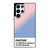 COLOR PANTONE ROSE QUARTZ AND SERENITY Samsung Galaxy S22 Ultra Case Cover