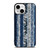 BLUE STRETCHED CHIFFON FABRIC iPhone 13 Mini Case Cover