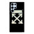 OFF WHITE TAPE LOGO Samsung Galaxy S22 Ultra Case Cover