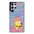 TIE DYE PATTERN BART SIMPSON Samsung Galaxy S22 Ultra Case Cover