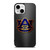 AUBURN TIGERS FOOTBALL LOGO METAL iPhone 13 Mini Case Cover