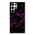 VIOLET ABSTRACT SMOKED GRID Samsung Galaxy S22 Ultra Case Cover