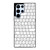 WHITE KEYBOARD PATTERN Samsung Galaxy S22 Ultra Case Cover