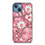 BLUSH PINK VERA BRADLEY PRINT iPhone 13 Case Cover