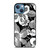 VERA BRADLEY WHITE BLOOMS iPhone 13 Case Cover