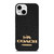 COACH NEW YORK BLACK LEATHER 2 iPhone 13 Mini Case Cover