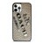 COACH NEW YORK LOGO ON LEATHER iPhone 12 Pro Case Cover
