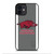 ARKANSAS RAZORBACKS SYMBOL iPhone 12 Mini Case Cover