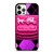 COACH NEW YORK PURPLE PINK LOGO iPhone 12 Pro Case Cover
