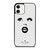 KATE SPADE BLACK WHITE FACE iPhone 12 Case Cover