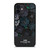 COACH NEW YORK BLACK TEA ROSE iPhone 12 Mini Case Cover