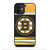 BOSTON BRUINS LOGO NHL iPhone 12 Mini Case Cover