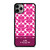 COACH PINK NEW YORK iPhone 11 Pro Max Case Cover