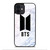 BTS BANGTAN BOYS ICON MARBLE iPhone 12 Mini Case Cover