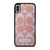 COACH NEW YORK PINK PATTERN iPhone X / XS Case Cover