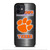 CLEMSON TIGERS METAL LOGO iPhone 12 Mini Case Cover