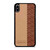COACH NEW YORK BROWN LEATHER iPhone XS Max Case Cover