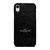 COACH LOGO TEXTURE BLACK iPhone XR Case Cover