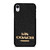 COACH NEW YORK BLACK LEATHER 2 iPhone XR Case Cover