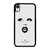KATE SPADE BLACK WHITE FACE iPhone XR Case Cover