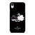 KATE SPADE BLACK WHITE SWAN iPhone XR Case Cover