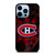 MONTREAL CANADIENS RED GLOW SYMBOL iPhone 13 Pro Max Case Cover